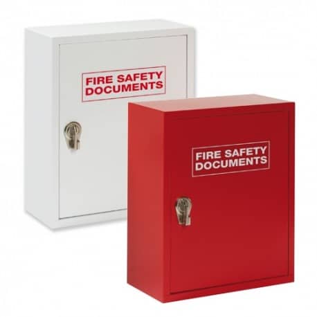 red fire safety document